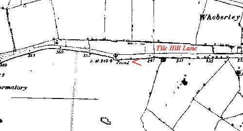 Tile Hill Lane c1889